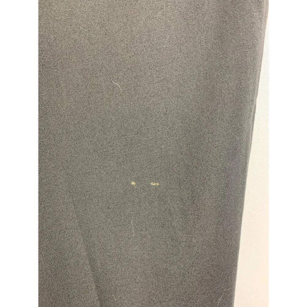 Ratner Black Dress Pants Trousers Mens 34W x 29L Polyester Wool Blend